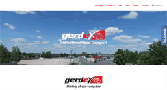 Desktop Screenshot of gerdex.pl